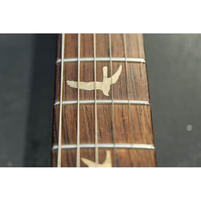 2001 PRS Private Stock Hollow Body II TI reverse LH lefthanded yellow tiger image 22