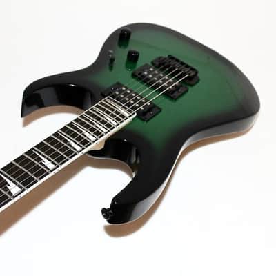 Ibanez GRG120BDX Green - Black Electric Guitar image 4