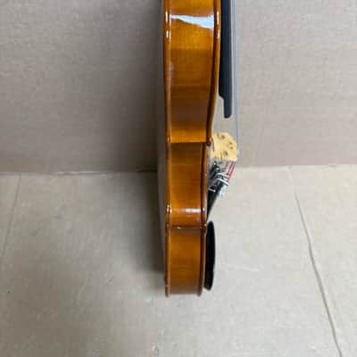 Josef Lorenz Luby (Schönbach) Czechoslovakia 4/4 Size Violin Outfit w/ Bow – Used, Good Condition image 14