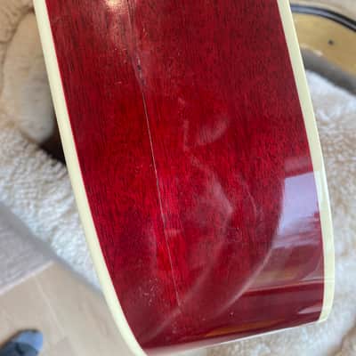 Gibson Slash Signature J-45 2023 - Vermillion Burst image 11
