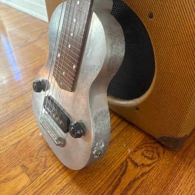 Gibson E-150 Model Lap Steel Electric Guitar - 1935, 1930s, Racing Stripe Tweed Case, EHG-150, EH-150, Charlie Christian Pickup image 11