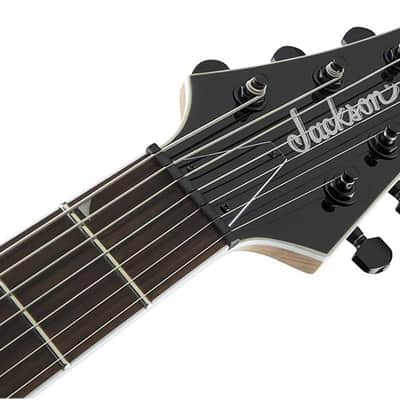 Jackson JS Series Dinky JS32-7 - Snow White with Amaranth Fingerboard image 8