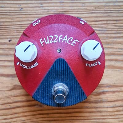 Dunlop FFM6 Band Of Gypsys Fuzz Face Mini 2015 - Present - Red image 2