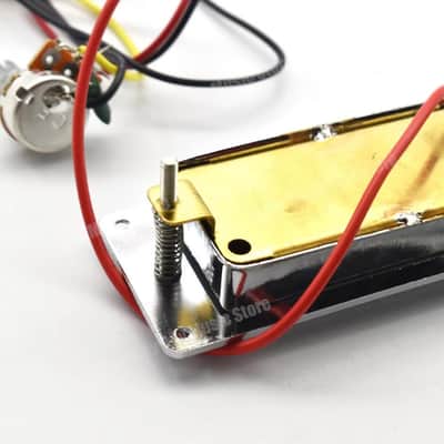 Mini Humbucker Guitar Pickup with Wiring Harness image 2
