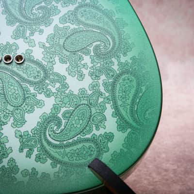 FENDER USA Custom Shop 68 Reissue Telecaster NOS "Green Paisley + Maple" (2025) image 21