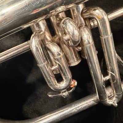 Vintage Courtois Flugelhorn 60-70s - Silver image 8