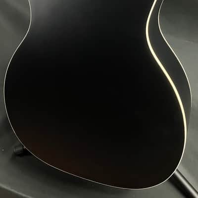 Recording King Dirty 30's Minnie Bucker Acoustic-Electric Resonator Guitar Matte Black image 12