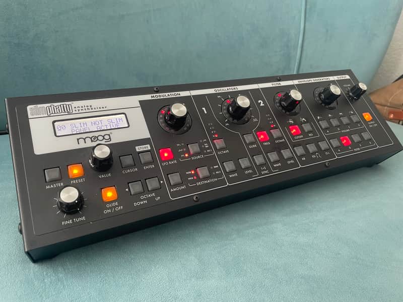 Moog Slim Phatty Analog Synthesizer | Reverb