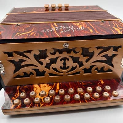 Milano Organetto 1940's-1950's - Burl Bakelite image 8