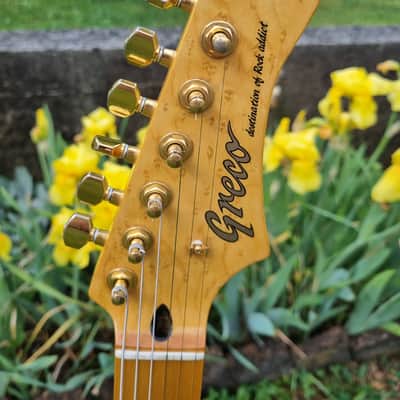 Greco Telecaster japan, bird's eye neck (print), mahagony body, 3,1 kg, rare image 2