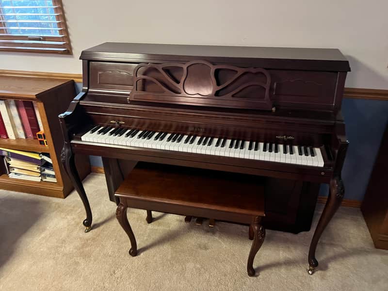 Weber Console Piano SN 1769828 - Walnut image 1