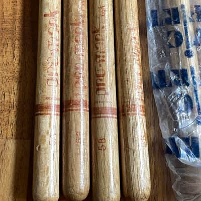 Pro Mark Vintage Drumstick Stick Bag 70s-80s Est. - Brown with 5 Pairs of Drumsticks Pro-Mark Vic Firth image 8