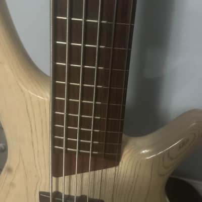 Ibanez SR2010ASC-TWF "Ashula" Bass Workshop Hybrid Fretless Soundgear 2010 - Transparent White Flat imagen 7