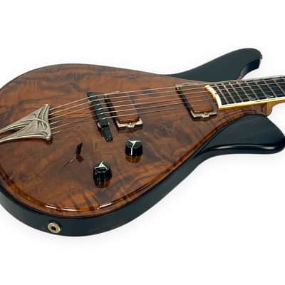 Jesselli Guitars Modernaire Circa 1989-1990 Natural Walnut & Ebony (Authorized Jesselli Dealer) *Final price drop* image 8