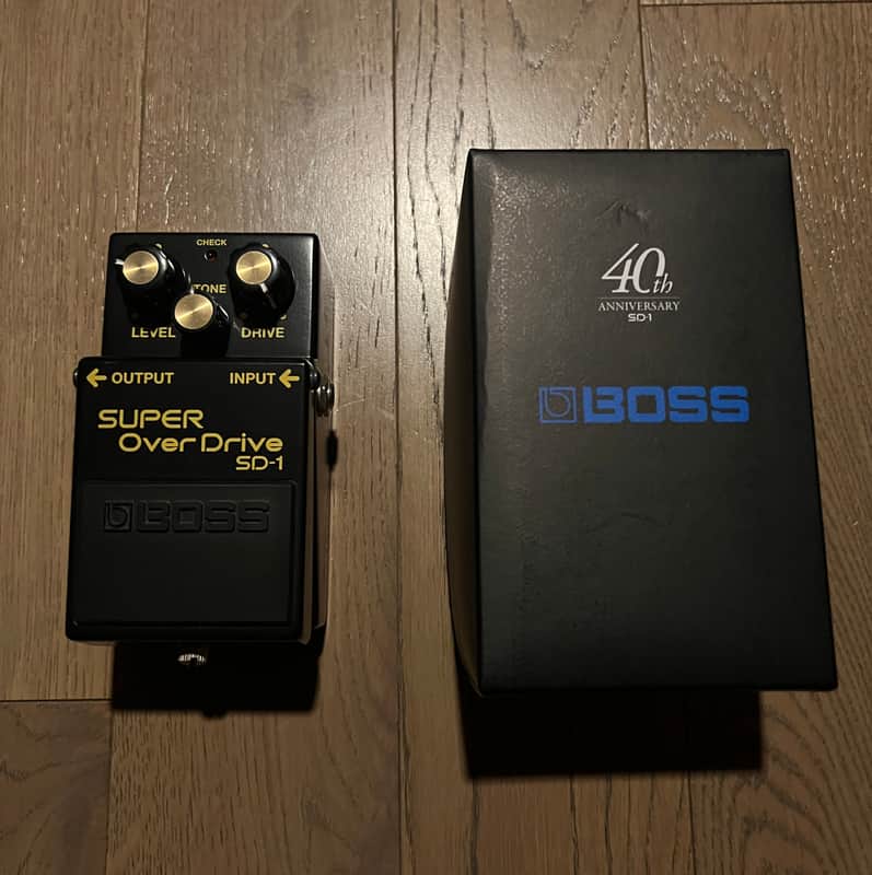 Boss SD-1-4A 40th Anniversary Super Overdrive | Reverb