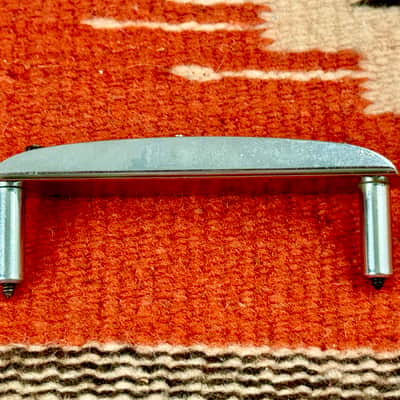 Vintage 1960's Fender Jazzmaster Jaguar Offset Guitar Bridge Complete ~1967 image 5