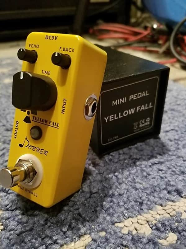 Donner Yellow Fall Analog Delay MXR Carbon Copy Clone image 1