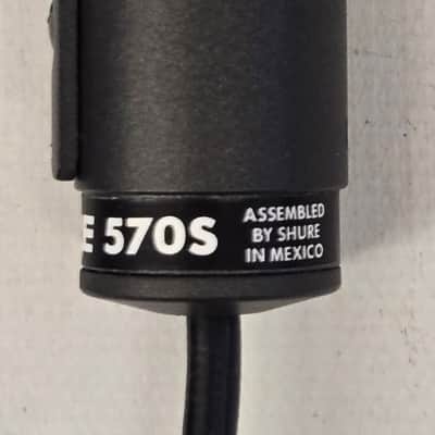 Shure 570S Omnidirectional Dynamic Lavalier Microphone Tested image 4