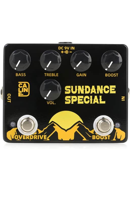 Caline DCP-06 SUNDANCE SPECIAL Boost Overdrive Effect Pedal Dual Guitar Pedal image 1