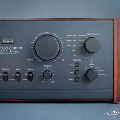 Sansui AU D907 LIMITED, Serviced, Working Good, 100V 1970-1979 image 3