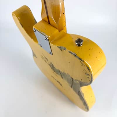 2019 Fender Custom Shop ’52 Heavy Relic Telecaster – Butterscotch Blonde image 17