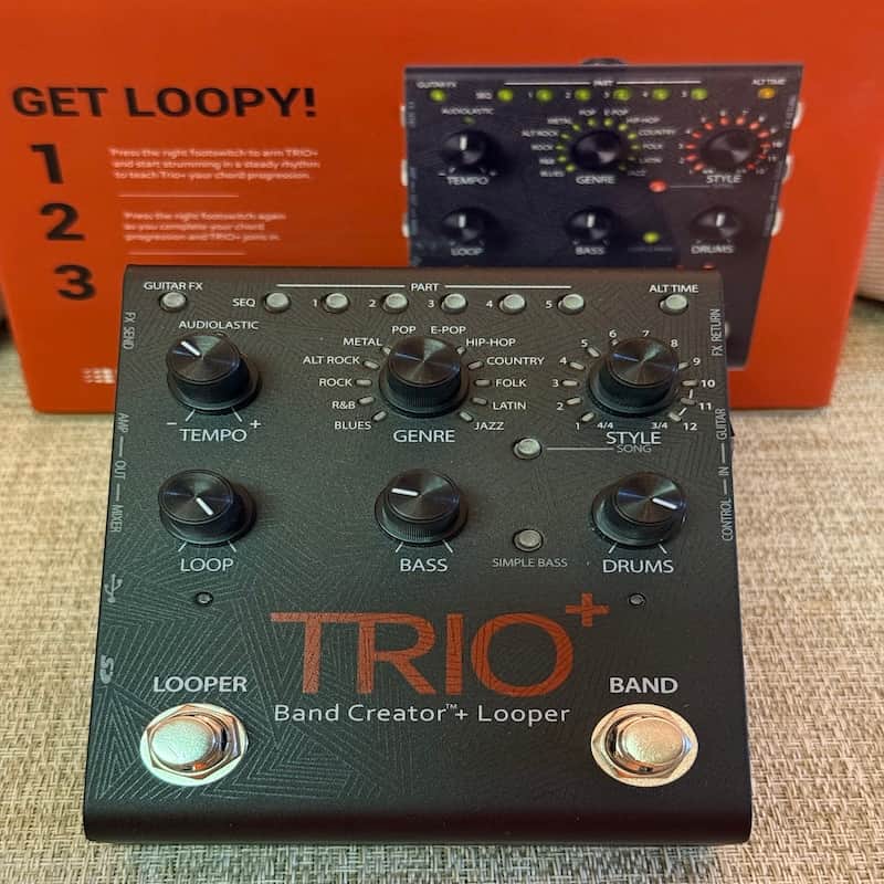 DigiTech trio plus フットスイッチ付き Amazon.com: DigiTech Trio+