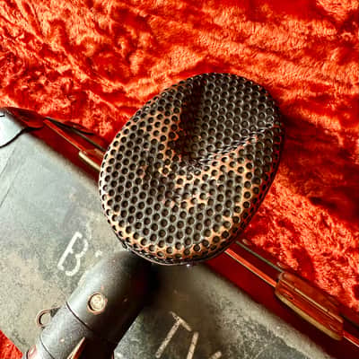 Vintage STC Coles 4038 Ribbon microphone c 1950’s - BBC TV 300 ohm original UK England mic image 3