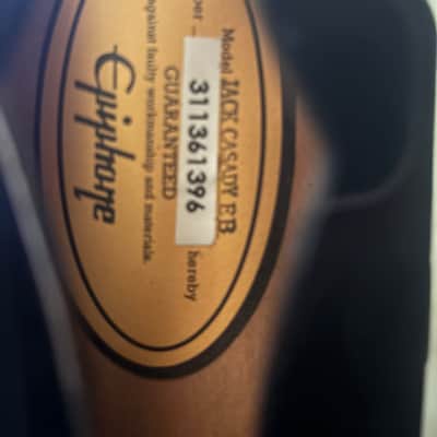 Epiphone Jack Casady Signature Bass with Laurel Fretboard 2020 image 23