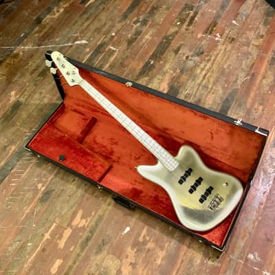 ESP Edwards HEJ-100 Kuroyume Hitoki Signature jazz bass Silver