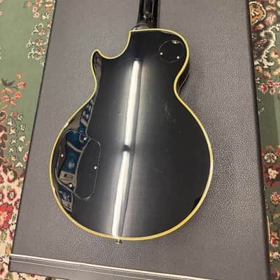 Orville by Gibson LPC-57B Les Paul Custom Black Beauty (1993) MIJ Fujigen – Ebony, Japan Vintage image 15