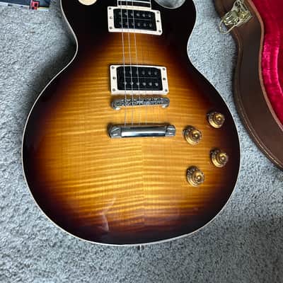 Gibson Slash Collection Les Paul Standard 2020 - November Burst with Hard Case and All Case Candy image 3