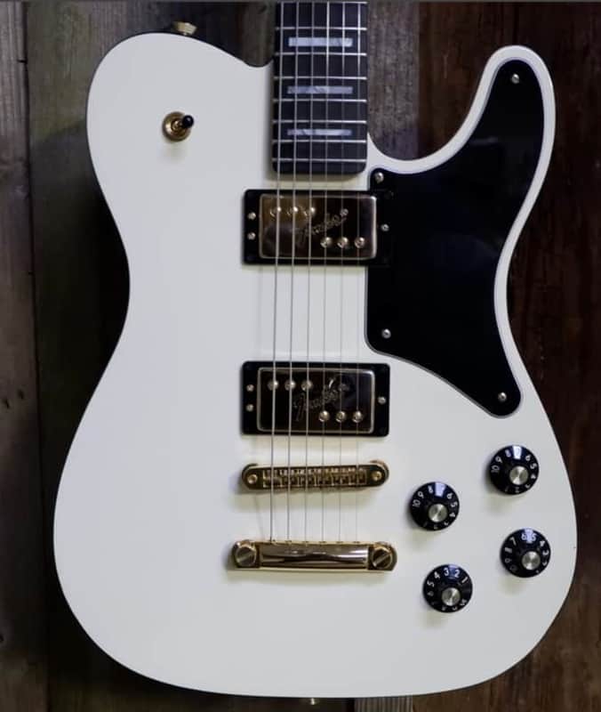 Fender Parallel Universe Volume II Troublemaker Telecaster Deluxe 2020 - 2021 - Olympic White