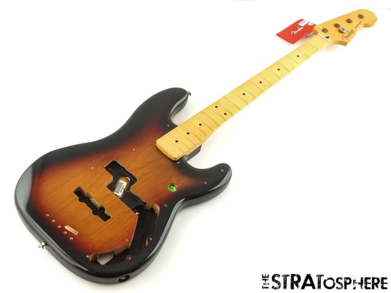Fender Player II Modified Precision P Bass BODY & NECK Sunburst 3TS image 1