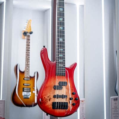 Spector Euro 5 CST - Natural Red Burst Gloss image 1