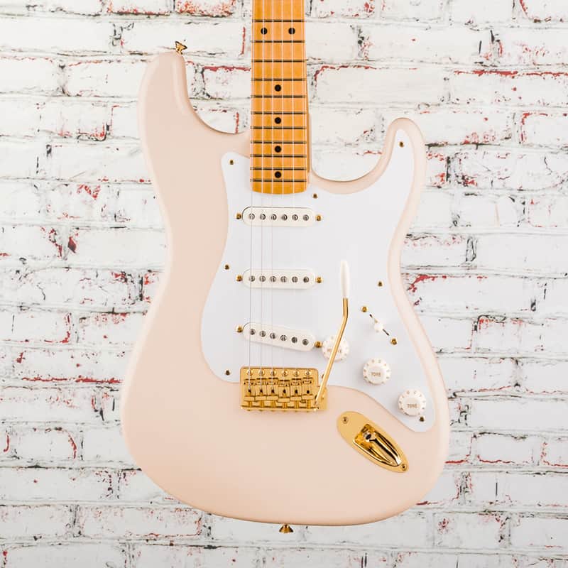 Fender - Limited Edition Vintera III Late '50s Stratocaster - Electric Guitar w/ Maple Fingerboard - White Blonde - w/ Deluxe Gigbag image 1