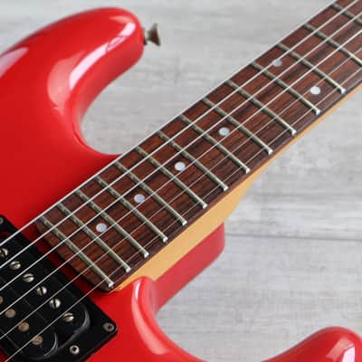 1985 Fender Squier ST-335 Contemporary Series Japan HH Stratocaster (Red) image 6