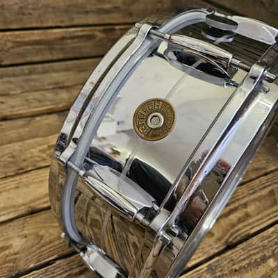 Snare Drum 14" Gretsch Vintage Chrome On Brass 1960s USED! RK66G170626 image 2