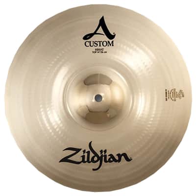 Zildjian 14" A Custom Hi Hats (Pair) image 3