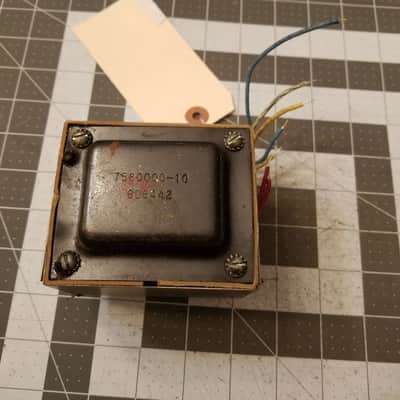 Unknown 7580000-10 Transformer 620 / 6.3 V Vintage Power Tested Tube Amp Project 1964 image 1
