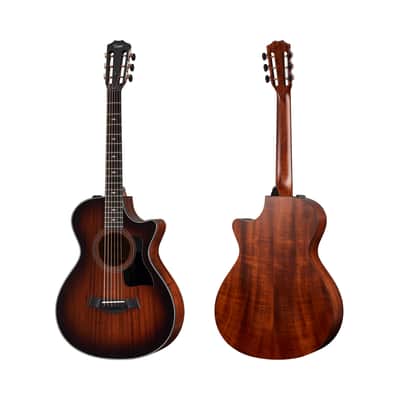 Taylor 322ce 12-Fret Tropical Mahogany w/HardCase | V-Class Bracing | ES2 Electronics | Grand Concert image 3