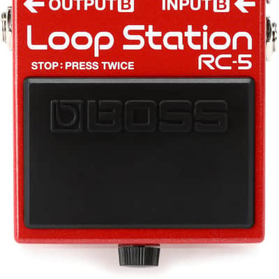 Boss RC-5 Loop Station Compact Phrase Recorder Pedal Bundle with Boss FV-500L Foot Volume Pedal - Low Impedance image 3