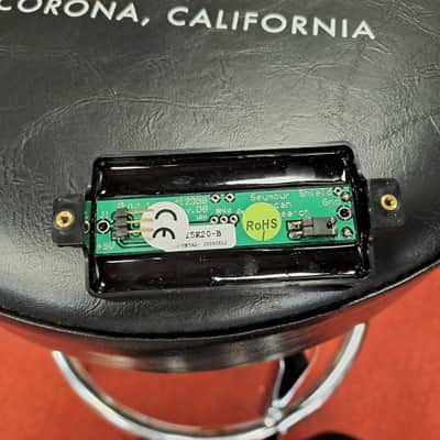 Seymour Duncan AHB-2b Blackouts Bridge Humbucker 2010s - Black image 3