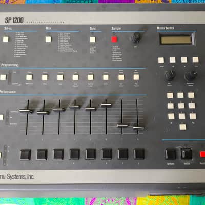 E-MU Systems SP-1200 8-Voice Drum Sampler 1987 - 1996 - Black image 1