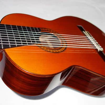 Original 1979 Ramirez 1a 10-String Classical Harp Guitar, Cedar/Indian image 1