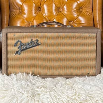 1961 Fender Reverb Unit Vintage Pre CBS Brown Guitar Effect! image 1