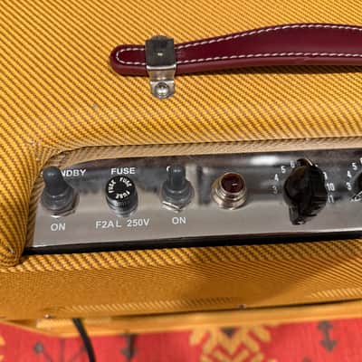 Fender '57 Custom Deluxe Tweed Handwired 1x12 Combo w/ Celestion Alnico Blue image 9