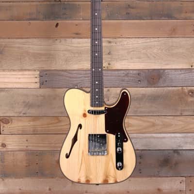 Fender Artisan Knotty Pine Telecaster Thinline Aged Natural w/ Case image 4