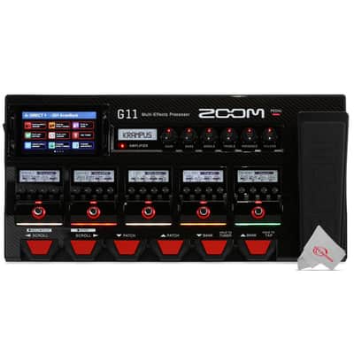 Zoom G11 Multi-Effects Processor for Electric Guitar + ZOOM BTA-1 Bluetooth Adaptor For ARQ AR-48, L-20, H3-VR & F6 image 2