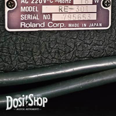 Roland RE-301 Space Echo - Analog Tape Delay Chorus Reverb - 1979-1980 - Serviced image 9
