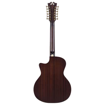 D'Angelico Premier Fulton 12-String A/E Guitar - Caramel Burst image 8